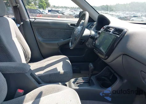 2000 Honda Civic Lx z USA, uszkodzony, nr VIN 1HGEJ6677YL059939